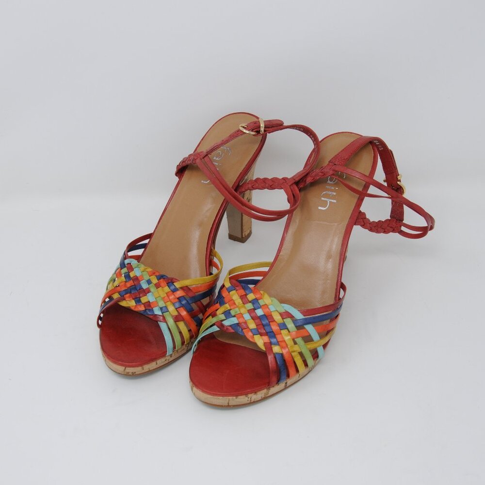 Faith Jojo Fuschia High Heels